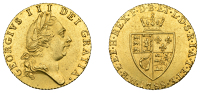 George III (1760-1820), Pre-1816 issues, Half-Guinea, 1788, fifth bust (MCE 427; Bull 830; S 3735). Wiped, residual...