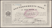 Gouvernements Noots, £1, Pietersburg, 1 April 1901, serial number 52542A, without watermark, ‘uitgeloot’ on...