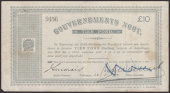 ERROR: Gouvernements Noots, cancelled £10, Pretoria, 28 May 1900, serial number 9456, Colony of the Cape of Good...