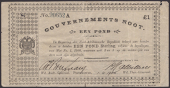 ERROR: Gouvernements Noots, £1, Pietersburg, 1 April 1901, serial number 20652A, without watermark, ‘uitgeloot’...