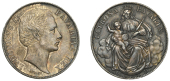 Germany, BAVARIA, Ludwig II, Thaler, 1871, Madonna (AKS 176; J 107; Dav. 611; KM. 889). Extremely fine, dark-toned	...