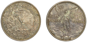 Mexico, Estados Unidos, 2 Pesos, 1921, Centenary of Independence (KM. 462). Extremely fine, toned	 £80-£100