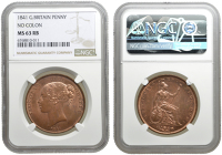 Victoria (1837-1901), Penny, 1841, no colon after reg (BMC 1484; S 3948). Toned with residual colour and lustre,...