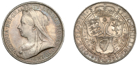 Victoria (1837-1901), Florin, 1893 (ESC 2962; S 3939). Good extremely fine, attractively toned	 £150-£180