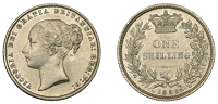Victoria (1837-1901), Shilling, 1859 (ESC 3015; S 3904). Almost extremely fine or better, a few light obverse...