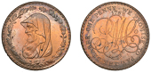 Amlwch, Parys Mine Co, Penny, 1788, druid’s head left encircled by thin wreath of 17 single acorns, rev. pm co...