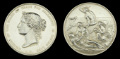 Board of Trade Medal for Gallantry in Saving Life at Sea, V.R., large, silver (Edward Gardner, Wreck of the S.S....