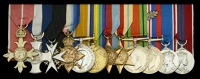 A fine Second War ‘Malta operations’ O.B.E., Baltic 1919 Operations D.S.C., Order of St. John group of twelve...