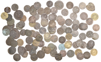 17th Century Tokens, Reading, Richard Bagly, Farthing, 0.87g/12h (N 129; BW. 64); Solomon Barnard, Farthings, 1653...