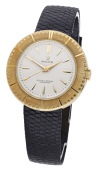 Rolex. A gold wristwatch with hidden lugs, Ref. 8724, circa 1953.
Movement: cal. 82250, manual winding, 18 jewels,...