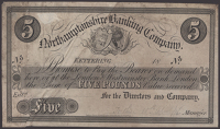 Northamptonshire Banking Company Limited, Kettering, proof £5, 18-, no serial number or signature, pencil...