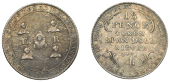 19th Century Tokens, Reading, John Berkeley Monck, Eighteen Pence, 1811, arms, rev. value, edge grained, 6.29g/12h...
