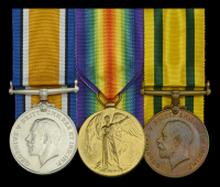 Three: Sergeant E. Shrimpton, Grenadier Guards and Guards Machine Gun Regiment

British War and Victory Medals...