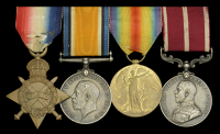 Four: Sergeant A. W. Kay, Scots Guards and Guards Machine Gun Regiment

1914-15 Star (5511 Pte. A. W. Kay. S....