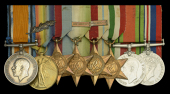 Eight: Major G. M. Perry, Coldstream Guards and Guards Machine Gun Regiment

British War and Victory Medals, with...