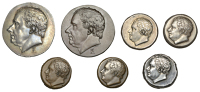 Miscellaneous Tokens and Checks, Englefield, Sir Henry Englefield, 1819, uniface by G. Mills (2), in silver and...