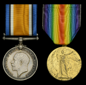 Pair: Private I. E. G. Biddle, Grenadier Guards and Guards Machine Gun Regiment, who was killed in action on the...
