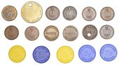 Miscellaneous Tokens and Checks, Newbury, H[enry] Cumber, uniface copper Farthings (3), all 23mm, 4.70g, 4.57g,...