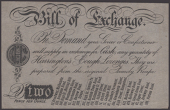 Bill of Exchange, Harringtons Cough Lozenges, an advertising note for 2 Pence per Ounce, ND (c.1874-89), with text...