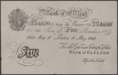 Bank of Elfland, a note for £5 advertising the performances of Wiljalba Frikell, often known as Professor Frickell,...