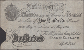 Bank of Elfland, a note for £100 advertising the performances of Wiljalba Frikell, often known as Professor...
