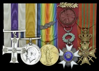 A Great War ‘Western Front’ M.C. group of five awarded to Major S. Dawson, Royal Field Artillery 

Military...