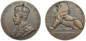 ENGLAND, British Empire Exhibition, 1924, a bronze award medal by B. Mackennal and P. Metcalfe for the Royal Mint,...