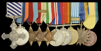 A Second War D.F.C. group of ten awarded to Captain D. A. Ruiter, Cheetah Squadron, South African Air Force, who was...
