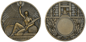 FRANCE, Journalisme, 1939, an Art Déco bronze award medal by R. Cochet, Journalism symbolized by a woman draped in...