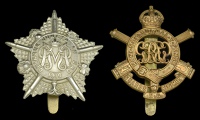 Guards Machine Gun Battalion Other Ranks Cap Badge.
An Other Ranks Guards Machine Gun Battalion 1916 cap badge;...