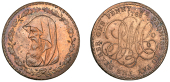 Amlwch, Parys Mine Co, Penny, 1788, druid’s head left encircled by thin wreath of 16 single acorns, rev. pm co...