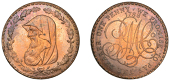 Amlwch, Parys Mine Co, Penny, 1788, druid’s head left encircled by thin wreath of 17 single acorns, rev. pm co...