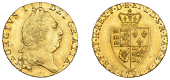 George III (1760-1820), Pre-1816 issues, Guinea, 1797, fifth bust right, rev. crowned, spade-shaped shield of arms...