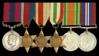 The superb Second World War ‘Battle of Boulogne’ D.C.M. group of six awarded to Sergeant D. J. Jones, 2nd...