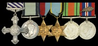The rare and particularly fine Second World War ‘1944’ D.F.C., ‘Battle of Berlin’ immediate C.G.M. group of...