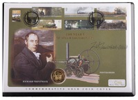 Elizabeth II (1952-2022), Proof Two Pounds, 2004, in gold, First Steam Locomotive (S K17). Brilliant, as struck; in...