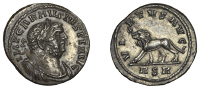 Carausius (286-293), Denarius, 286-8, RSR issue, Heavy weight standard, laureate and cuirassed bust right, imp...