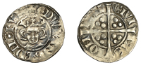 Edward I (1272-1307), Penny, class 1d, London, crown with plain band, 1.36g/2h (N 1013; S 1383). Good very fine,...