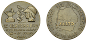 URUGUAY, 1e Centenario Celebrado en Salto [Centenary of the Creation of the Department of Salto], 1967, a bronze...