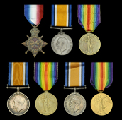 Three: Private G. Bemrose, Lincolnshire Regiment, who was killed in action at Gallipoli on 20 November 1915
1914-15...