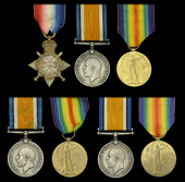 Family Group:

Three: Private J. McKinnon, King’s Own Scottish Borderers, who was killed in action at Gallipoli...