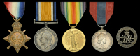 Four: Corporal A. Lintott, Hampshire Regiment, who was wounded in action at Gallipoli on 21 August 1915

1914-15...
