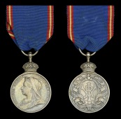 Royal Victorian Medal, V.R., silver, unnamed as issued, nearly extremely fine 	 £100-£140