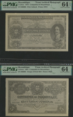 Companhia de Mocambique, printers archival photographs showing obverse designs for 5 Libras Esterlinas (2), 15...