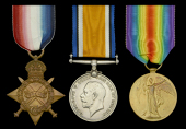 Three: Private J. C. Anderton, Manchester Regiment, who was killed in action at Gallipoli on 11 August...
