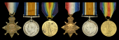 Three: Private B. Crick, Suffolk Regiment, who served at Gallipoli from December 1915
1914-15 Star (3456 Pte. B....