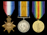 Three: Corporal F. Billing, East Lancashire Regiment, who was killed in action at Gallipoli on 9 August...
