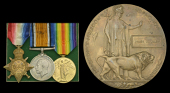 Three: Private J. Gourley, Hampshire Regiment, late Oxfordshire and Buckinghamshire Light Infantry, who was killed...