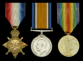 Three: Sergeant A. Middlemas, King’s Own Scottish Borderers, who was killed in action at Gallipoli in the futile...