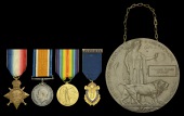 Six: Private W. E. Spurrey, Welsh Regiment, who was killed in action at Gallipoli in the assault on Sari Bair on 8...